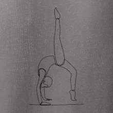 Gymnastika na rukou jedním tahem