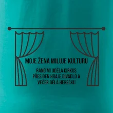 Žena miluje kulturu