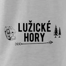 Lužické hory nápis