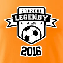 Zrození fotbalové legendy - tvůj den a rok narození