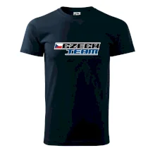 Czech team s vlajkou - Mistrovství světa v ledním hokeji 2025 Czech team s vlajkou - Mistrovství světa v ledním hokeji 2025
