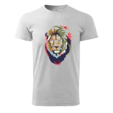 Hlava lva kreslená jednoduchá