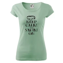 Keep calm and swim on