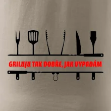 Griluju tak dobře, jak vypadám