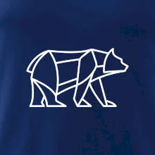 Geometrie lední medvěd chodící