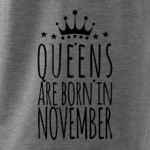 Queens are born in November