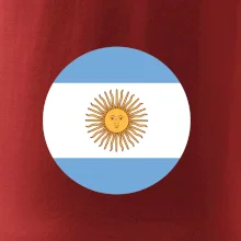 Argentina vlajka kulatá