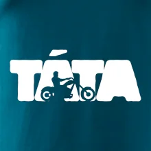 Táta nápis - motorka chopper