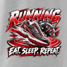 Běžecká bota se stopkami eat sleep repeat