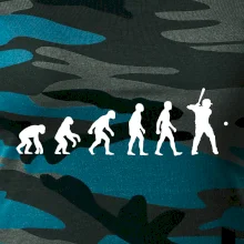 Evoluce baseball pálkař nápřah + míček