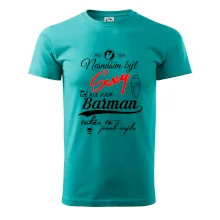 Nesnáším být sexy - nápis - barman / barmanka Nesnáším být sexy - nápis - barman / barmanka