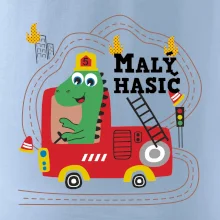 Malý hasič - auto a dinosaurus