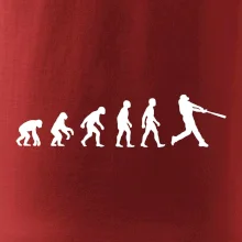 Evoluce baseball pálkař odpal