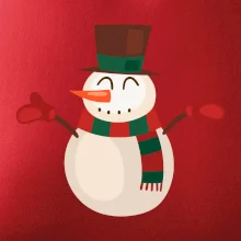 Vánoční sněhulák