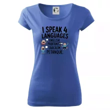 I speak 4 language - Petanque