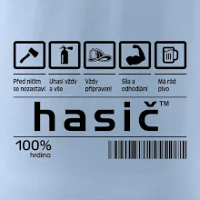 Čárový kód - Hasič