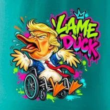 Trump lame duck graffiti