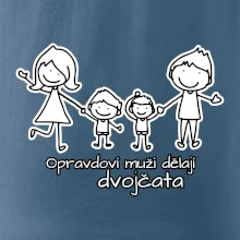 Opravdoví muži dělají dvojčata - kluk kluk