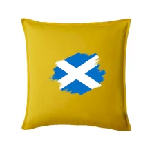 Skotská vlajka kreslená štetcem