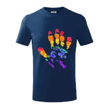 LGBT hand print
