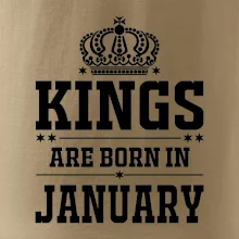 Kings are born in January