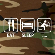 Eat sleep záchod