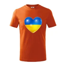 Ukrajina srdce vlajka