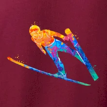 Skokan na lyžích splash