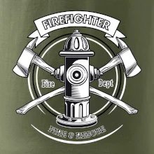 Firefighter logo Fire and rescue