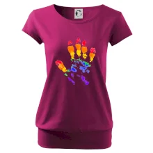 LGBT hand print