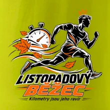 Listopadový běžec se stopkami a korunou