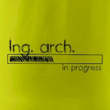 In progress  titul Ing. arch. inženýr architekt / inženýrka architektka