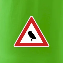 Dopravní značka - Pozor sova