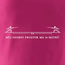 Můj osobní prostor má 14 metrů