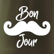 Mustache Bon Jour