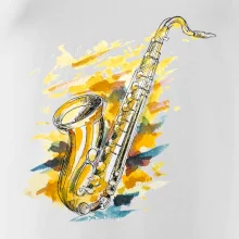 Saxofon malovaný