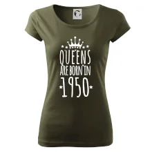 Queens are born in 1950
