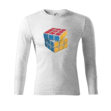 Rubikova kostka kreslená