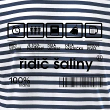 Čárový kód - řidič šaliny