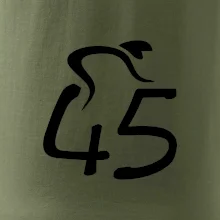 Cyklista slaví pětačtyřicítku (45)