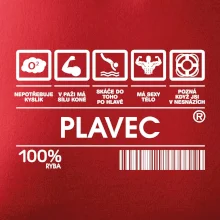 Čárový kód  - Plavec/plavkyně