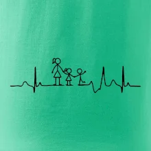 Ekg maminka a holka + kluk