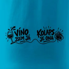 Víno jsem já a kolaps je ona