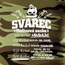 Svářeč - hodinová sazba