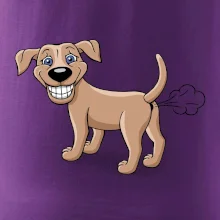 Prdící pes kreslený (Hana-creative)