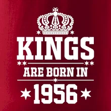 Kings are born in 1956