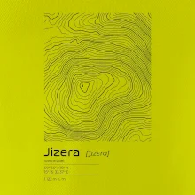 Jizera - vrstevnice v obdélníku