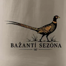 Bažantí sezóna jednoduchý bažantí motiv