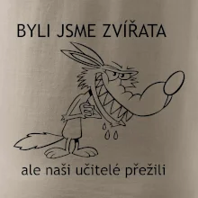 Školní triko - Zvířata