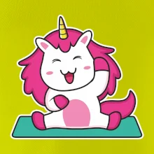 Yoga veselý jednorožec